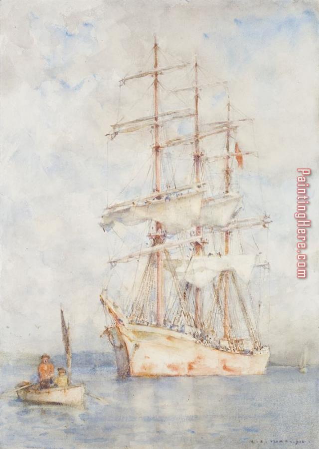 Henry Scott Tuke The White Ship